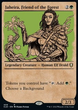Jaheira, Friend of the Forest XCLB-409 Rare Near Mint Englisch
