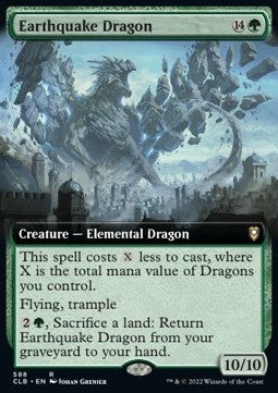 Earthquake Dragon XCLB-588 Rare Near Mint Englisch Foil