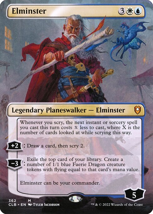 Elminster XCLB-362 Mythic Near Mint Englisch Foil