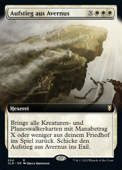 Aufstieg aus Avernus XCLB-554 Rare Excellent Deutsch Foil