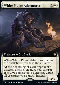 White Plume Adventurer XCLB-558 Rare Near Mint Englisch