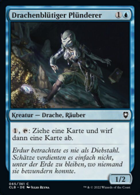 Drachenblütiger Plünderer CLB-65 Common Near Mint Deutsch