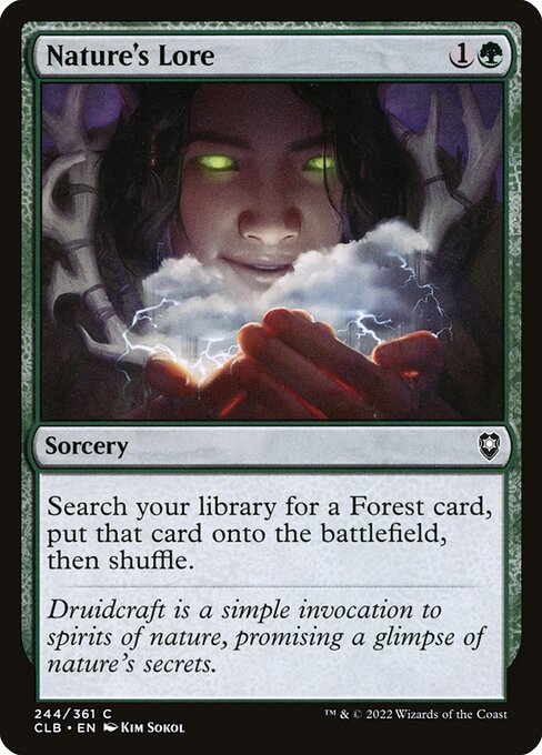 Nature's Lore CLB-244 Common Near Mint Englisch Foil