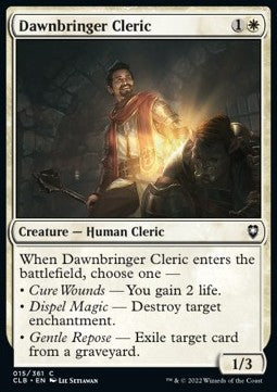 Lichtbringer-Kleriker CLB-15 Common Near Mint Englisch Foil
