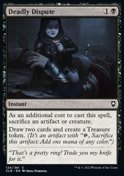 Tödlicher Disput CLB-124 Common Near Mint Deutsch