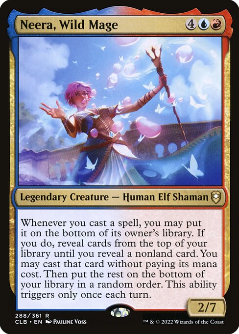 Neera, Wilde Magierin CLB-288 Rare Near Mint Englisch