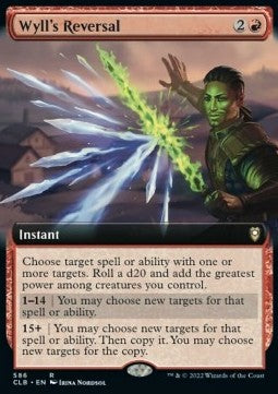 Wyll's Reversal XCLB-586 Rare Excellent Englisch Foil