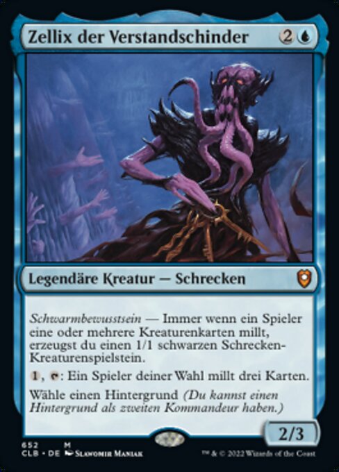 Zellix der Verstandschinder (V.1) XCLB-652 Mythic Near Mint Deutsch Foil
