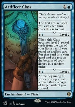 Artificer Class XCLB-663 Rare Excellent Englisch