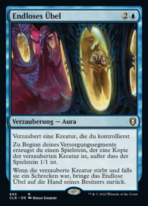 Endloses Übel (V.1) XCLB-665 Rare Near Mint Deutsch
