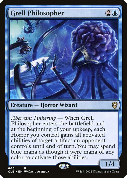 Grell Philosopher XCLB-666 Rare Near Mint Englisch