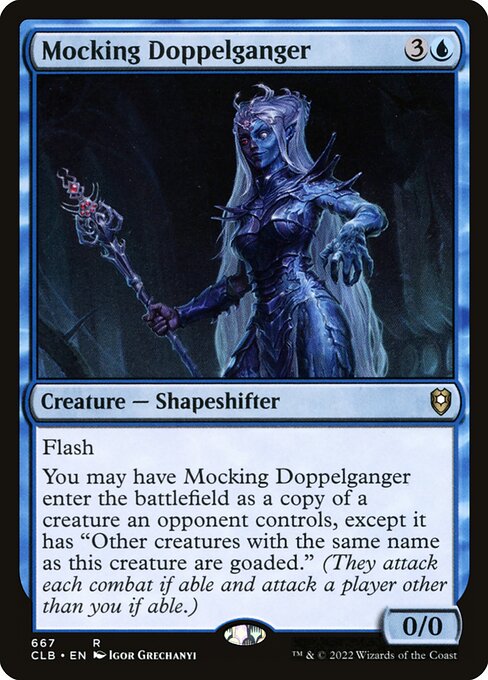 Mocking Doppelganger XCLB-667 Rare Near Mint Englisch