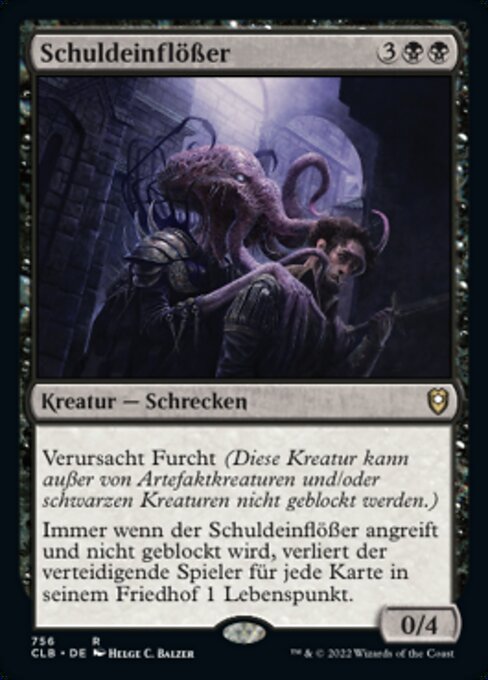 Schuldeinflößer XCLB-756 Rare Near Mint Deutsch
