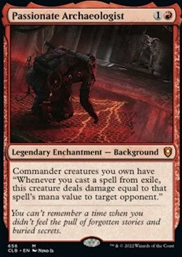 Passionate Archaeologist XCLB-656 Mythic Near Mint Englisch Foil