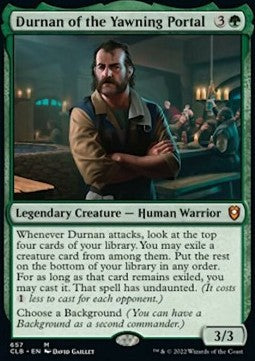 Durnan vom Gähnenden Portal (V.1) XCLB-657 Mythic Near Mint Deutsch Foil
