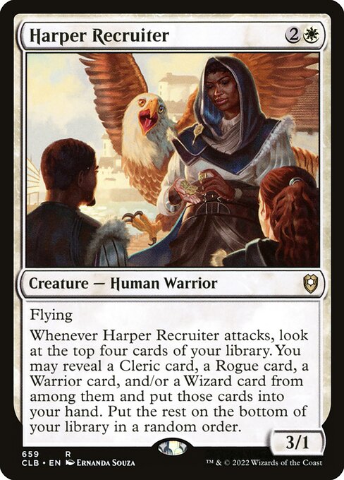 Harper Recruiter (V.1) XCLB-659 Rare Near Mint Englisch