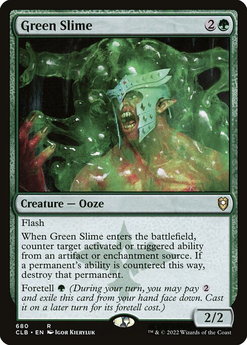 Green Slime XCLB-680 Rare Near Mint Englisch