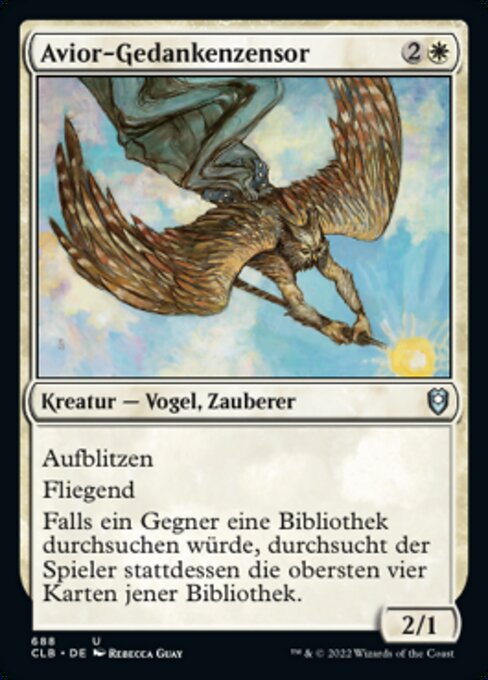 Avior-Gedankenzensor XCLB-688 Uncommon Good Deutsch