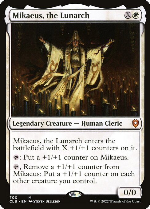Mikaeus, the Lunarch XCLB-700 Mythic Near Mint Englisch