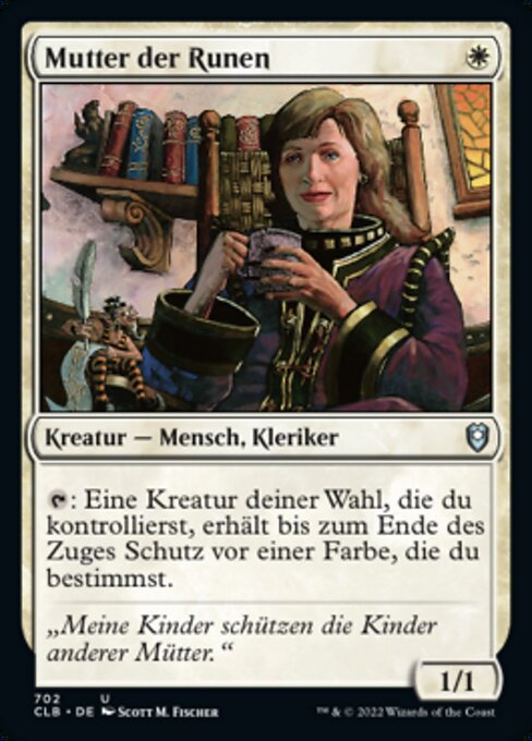 Mutter der Runen XCLB-702 Uncommon Near Mint Deutsch
