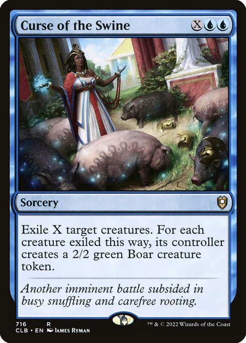 Curse of the Swine XCLB-716 Rare Near Mint Englisch