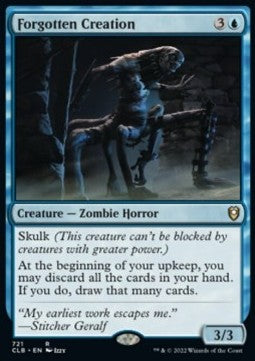 Forgotten Creation XCLB-721 Rare Near Mint Englisch