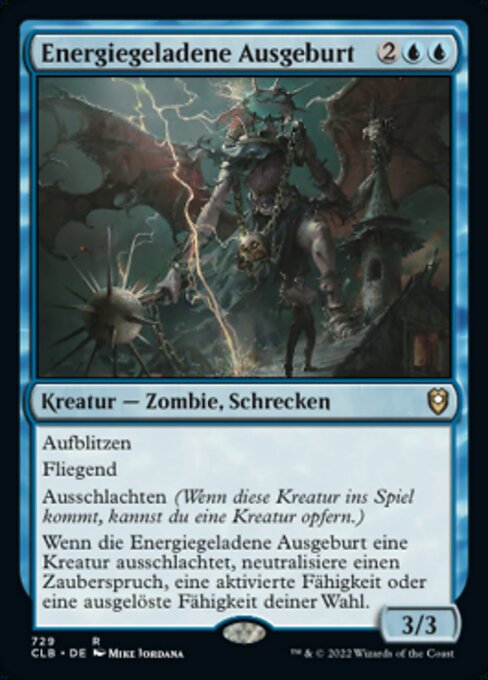 Energiegeladene Ausgeburt XCLB-729 Rare Near Mint Deutsch