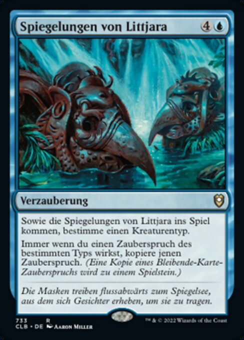 Spiegelungen von Littjara XCLB-733 Rare Near Mint Deutsch