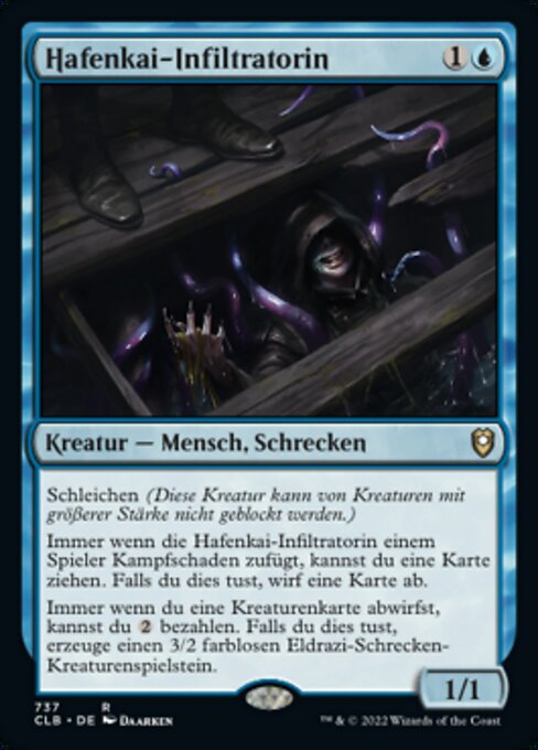 Hafenkai-Infiltratorin XCLB-737 Rare Near Mint Deutsch