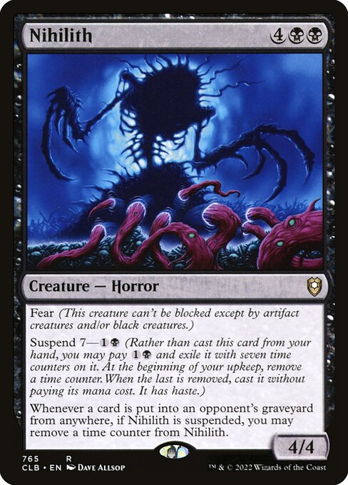Nihilith XCLB-765 Rare Excellent Englisch