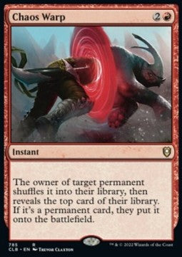 Chaos Warp XCLB-785 Rare Near Mint Englisch