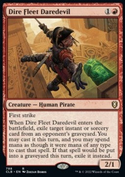 Dire Fleet Daredevil XCLB-788 Rare Near Mint Englisch