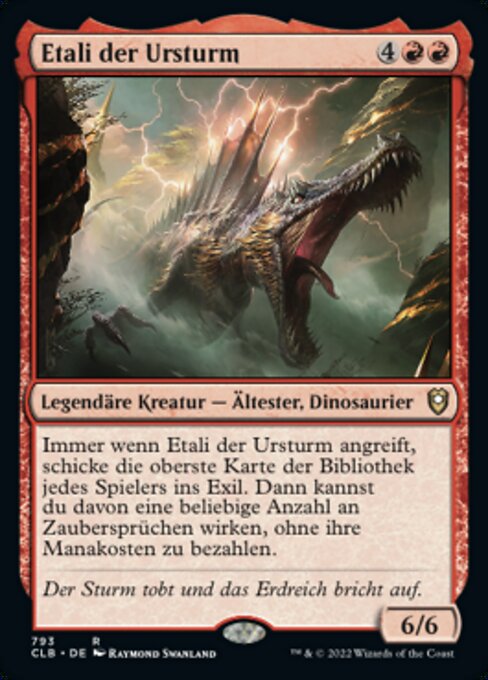 Etali der Ursturm XCLB-793 Rare Near Mint Deutsch