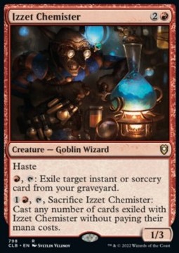 Izzet-Chemister XCLB-798 Rare Near Mint Deutsch
