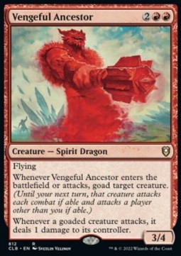 Vengeful Ancestor XCLB-812 Rare Near Mint Englisch