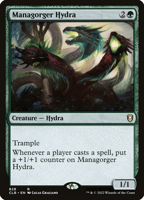 Managorger Hydra XCLB-828 Rare Near Mint Englisch