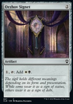 Orzhov-Petschaft XCLB-867 Common Excellent Deutsch