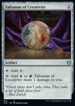 Talisman of Creativity XCLB-876 Uncommon Near Mint Englisch