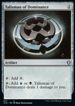 Talisman of Dominance XCLB-877 Uncommon Near Mint Englisch