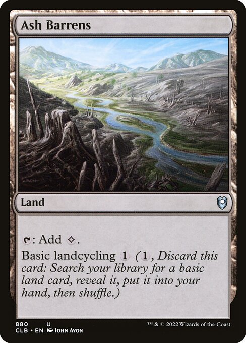 Ash Barrens XCLB-880 Uncommon Near Mint Englisch