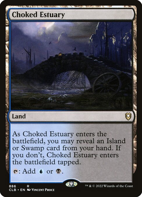 Choked Estuary XCLB-886 Rare Near Mint Englisch