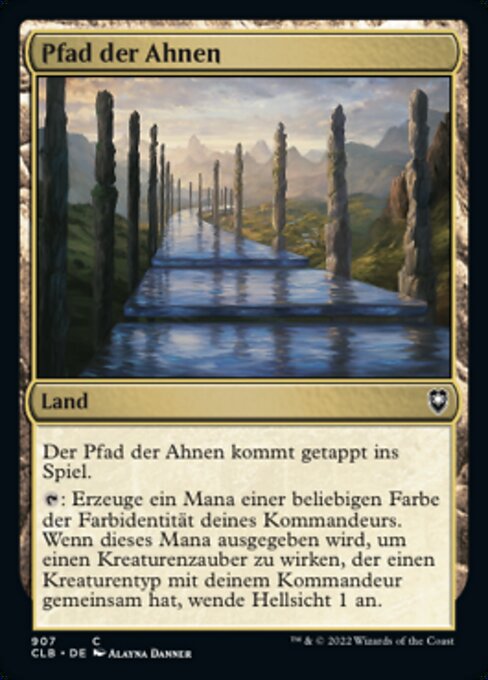 Pfad der Ahnen XCLB-907 Common Near Mint Deutsch