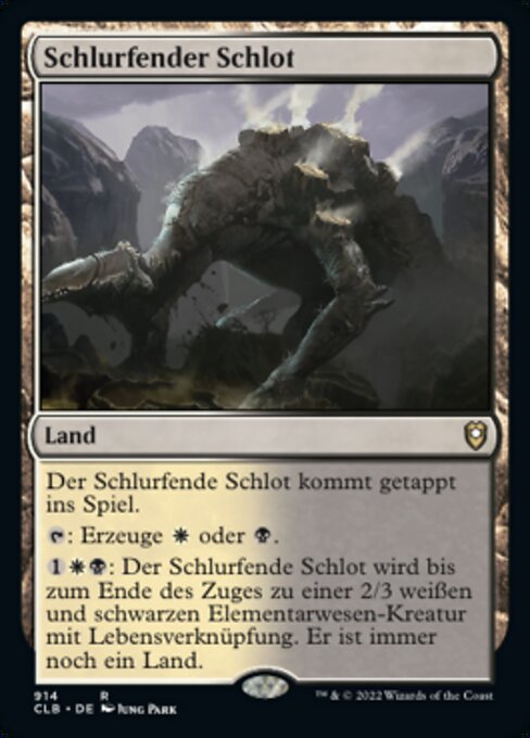 Schlurfender Schlot XCLB-914 Rare Near Mint Deutsch
