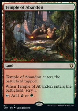 Temple of Abandon XCLB-921 Rare Near Mint Englisch