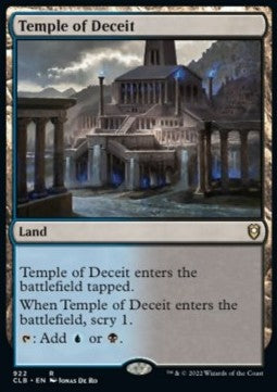 Tempel der Täuschung XCLB-922 Rare Near Mint Deutsch