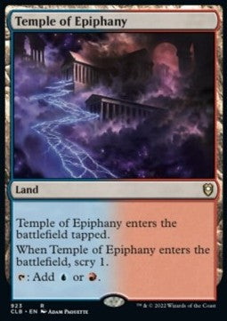 Temple of Epiphany XCLB-923 Rare Near Mint Englisch