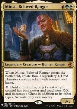 Minsc, der beliebte Waldläufer ZNL-227 Mythic Near Mint Englisch