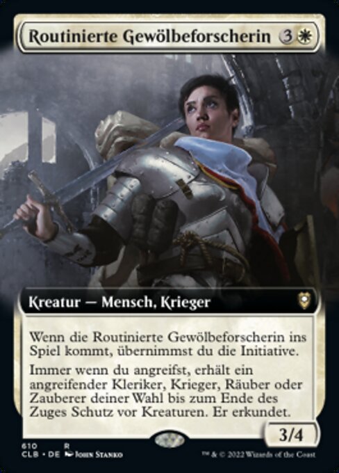 Routinierte Gewölbeforscherin (V.2) XCLB-610 Rare Near Mint Deutsch