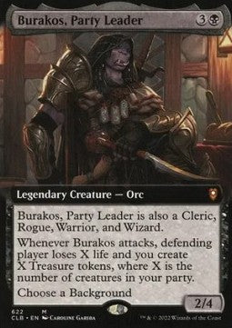 Burakos, Anführerin der Gruppe (V.2) XCLB-622 Mythic Excellent Englisch