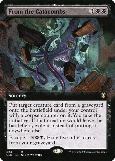 From the Catacombs XCLB-623 Rare Near Mint Englisch